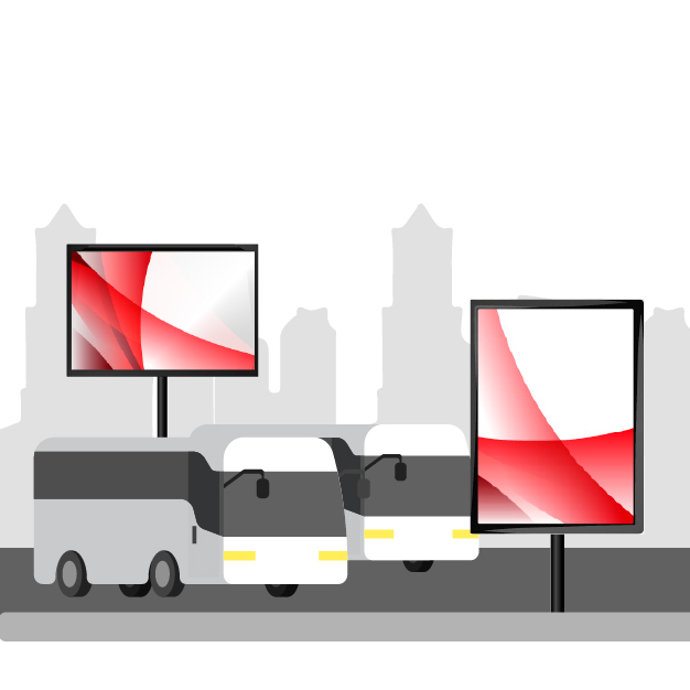 Реклама на автовокзалах